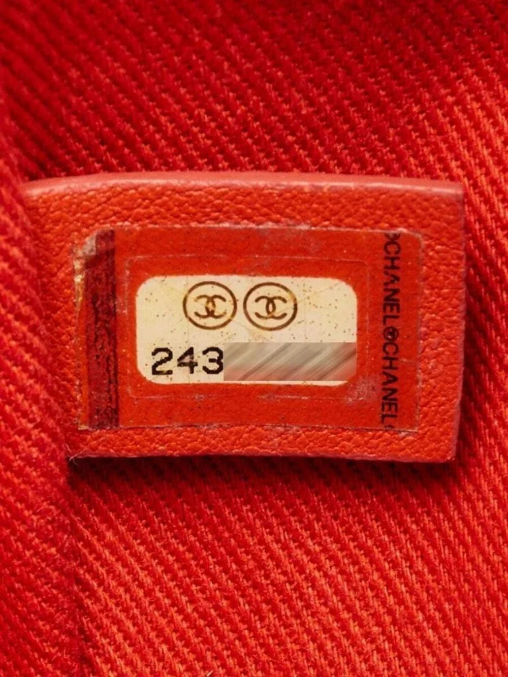 Chanel Red Leather Coco Curve Crossbody Bag